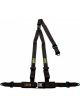 OMP Racing Strada 3 Harness Black Bolt In Button Exit