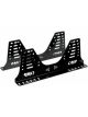OMP Racing Seat Brackets Low Mount Steel Black