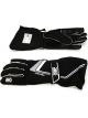 OMP Racing Tecnica Gloves Black And White Medium