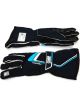 OMP Racing Tecnica Gloves Blue And Cyan X Small
