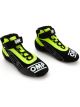 OMP Racing KS-3 Shoes Black And Flo Yellow Size 40