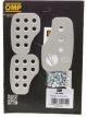 OMP Racing 3 Pedal Set Smooth Aluminium