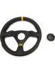 OMP Racing WRC Steering Wheel Black Suede