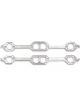 Patriot Exhaust Header Gaskets Seal-4-Good For SBC D-Port 1.375