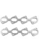Patriot Exhaust Header Gaskets Seal-4-Good For Ford 4.6L 4V Oval Port