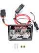 Quickcar Racing Ignition Panel with Acc Switches Checkered