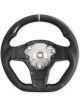 Rekudo Steering Wheel Carbon Fiber with Leather Grips