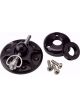 Ring Brothers Universal Round Hood Pin Kit Black