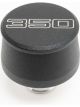 Racing Power Valve Cover Breather 350 Logo Black Each