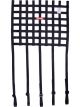 Racequip Ribbon Window Net 18inx24in with Strap Mounts SFI