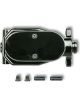 Right Stuff Master Cylinder Dual Black For 58-74 GM Car/Trucks