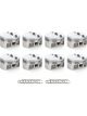 Race Tec Pistons FT Piston Set 4.040 Bore -5cc For SBC