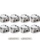 Race Tec Pistons Dished Piston Set 4.030 Bore -12.3cc For SBC