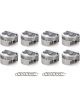 Race Tec Pistons Dome Piston Set 4.030 Bore + 12.7cc For SBC