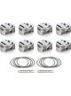 Race Tec Pistons Dome Piston Set 4.030 Bore + 7.9cc For SBC