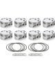 Race Tec Pistons Dished Piston Set 4.155 Bore -24.8cc For SBC