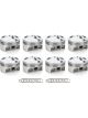 Race Tec Pistons Dish Piston Set 4.030 Bore -29.1cc For SBF 351W