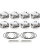 Race Tec Pistons FT Piston Set 4.130 Bore -4.1cc For GM LS7