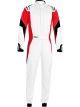 Sparco Competition Driving Suit White/Red Medium