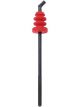 Shurtrax Valve Stem Puller Urethane/Steel Black/Red