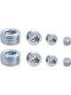 Specialty Products Pipe Plugs Allen Head Zinc 8Pcs.