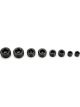 Specialty Products Pipe Plugs Allen Head Black 8Pcs.