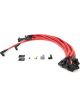 Scott Performance Spark Plug Wire Set 90 Degree Red For SBC