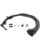Scott Performance Spark Plug Wire Set 90 Degree Black For SBC