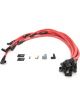 Scott Performance Spark Plug Wire Set 90 Degree Red For BBC