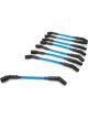 Scott Performance Spark Plug Wire Set 45 Degree Blue For GM LS Truck