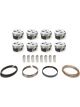 Sportsman Racing FT ProPiston Set w/ Rings 4.005 Bore -4.5cc For SBC