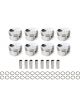 Sportsman Racing Dome Piston Set 4.560 Bore + 17cc For BBC