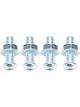 Ti22 Performance Mini Sprint Front Studs And Nuts 4 Each Steel