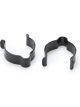 Ti22 Performance Brake Line Clip 1.25in Stainless Steel Pair Black