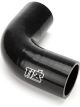 Ti22 Performance 90 Degree Bend 1-3/4in Silicone Hose Black