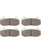 Wilwood Brake Pad Set 6712 BP-20 Dynapor Six Lug