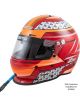 Zamp RZ-62 Aramid Mix Helmet Medium Red/Orange SA2020