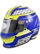Zamp RZ-62 Aramid Mix Helmet Medium Blue/Green SA2020