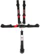 Zamp 5 Point Latch and Link Harness Black 3/2in Shoulder SFI 16.1