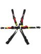 Zamp 6 Point Harness Black Camlock Large 2in Shoulder FIA