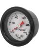 Proflow Fuel Pressure Gauge 0-100PSI Black / White Face 40mm
