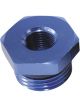 Aeroflow ORB Port Reducer -12ORB to 1/8 Inch Blue