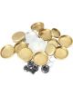 Aeroflow Welsh Plug Kit Brass For Small Block Chrysler 273-360