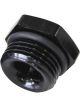 Aeroflow ORB Port Reducer -12ORB to 1/8 Inch Black