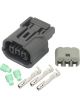 Aeroflow Crank Angle Sensor Plug and Pins For Honda K24 K20 Harness