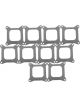 Aeroflow 4150 Base Gasket Open Hole Design 1/32