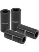 Aeroflow Billet Bolt Spacers Black M6 (1/4