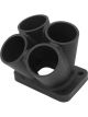Aeroflow 4 into 1 Round Turbo Merge Collector T25/T28 No Wastegate