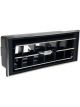 Vintage Air Louver Black with Chrome Bezel Rectangle 5.4