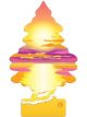 Little Trees Car Air Freshener Sunset Beach Single Pack